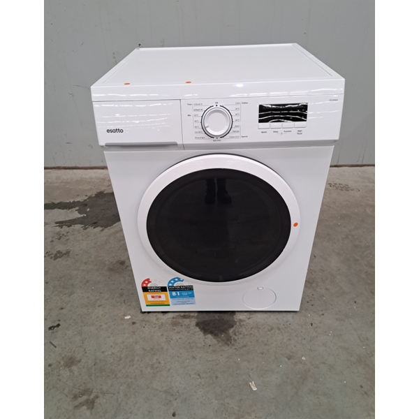 esatto 8kg front load washing machine eflw800