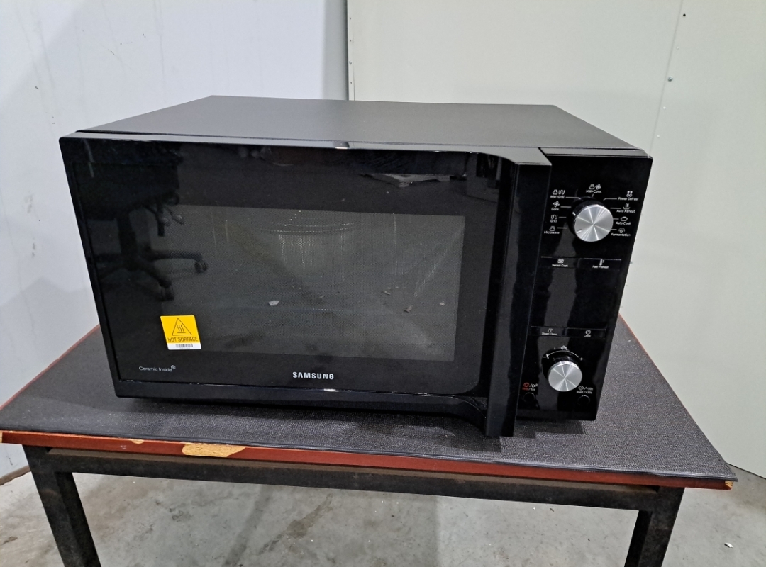 samsung mc455thrcbb 45l convection microwave