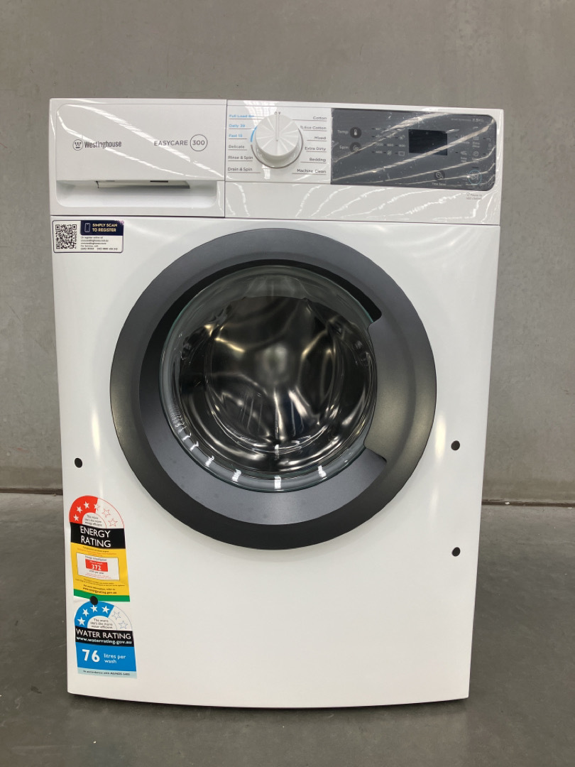 westinghouse 7.5 kg front load washing machine wwf7524n3wa