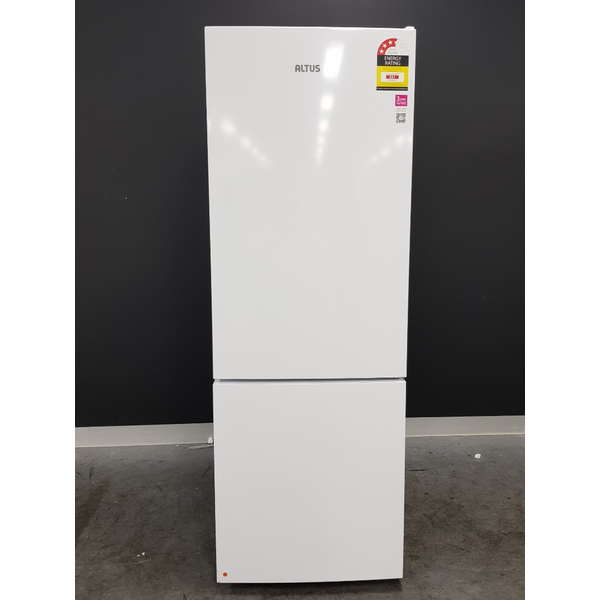 altus 323l bottom mount frost free fridge freezer white abm335w