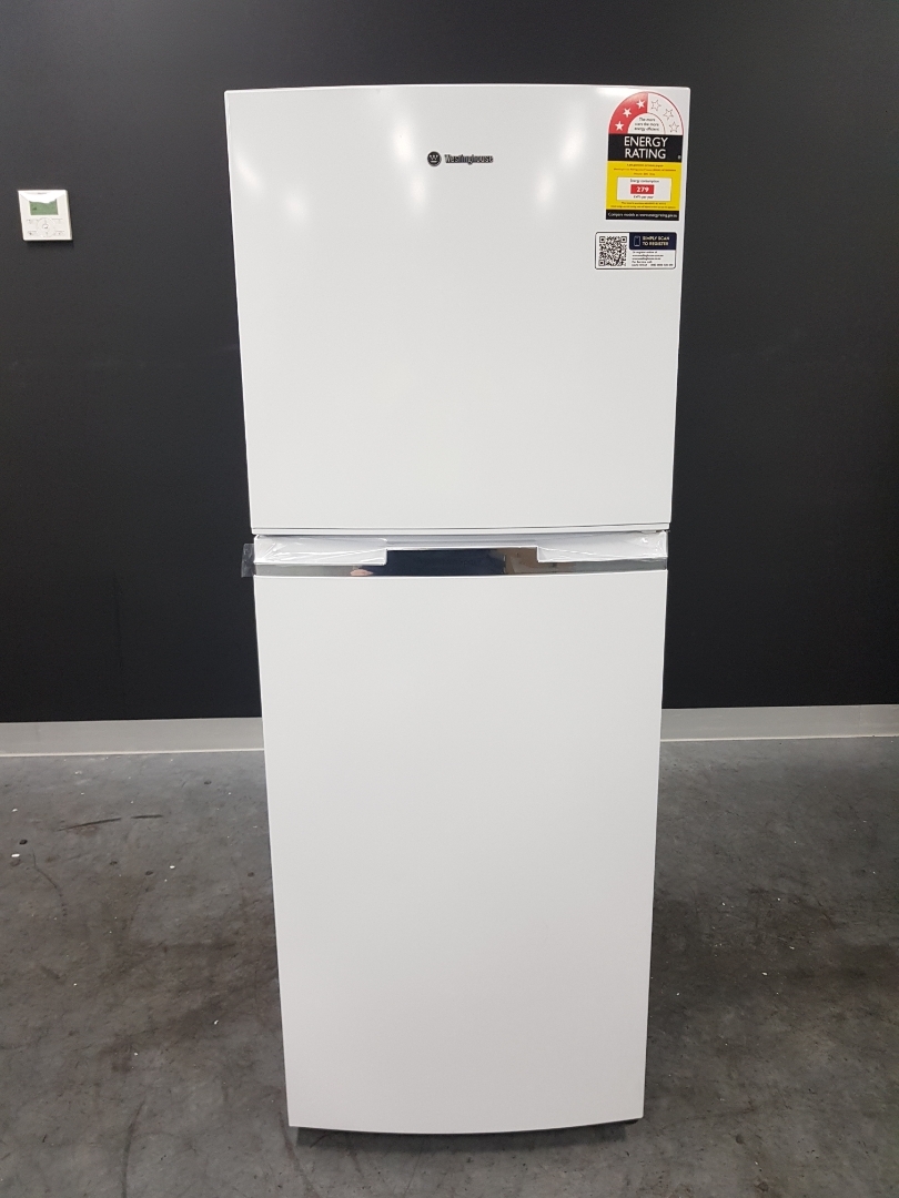 westinghouse 225l top mount frost free fridge wtb2500wh x