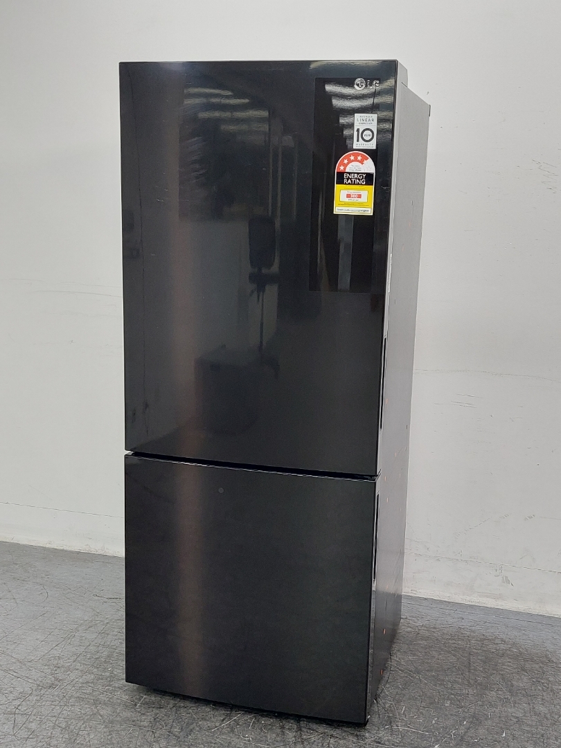 lg 420l bottom mount refrigerator gb 455ble