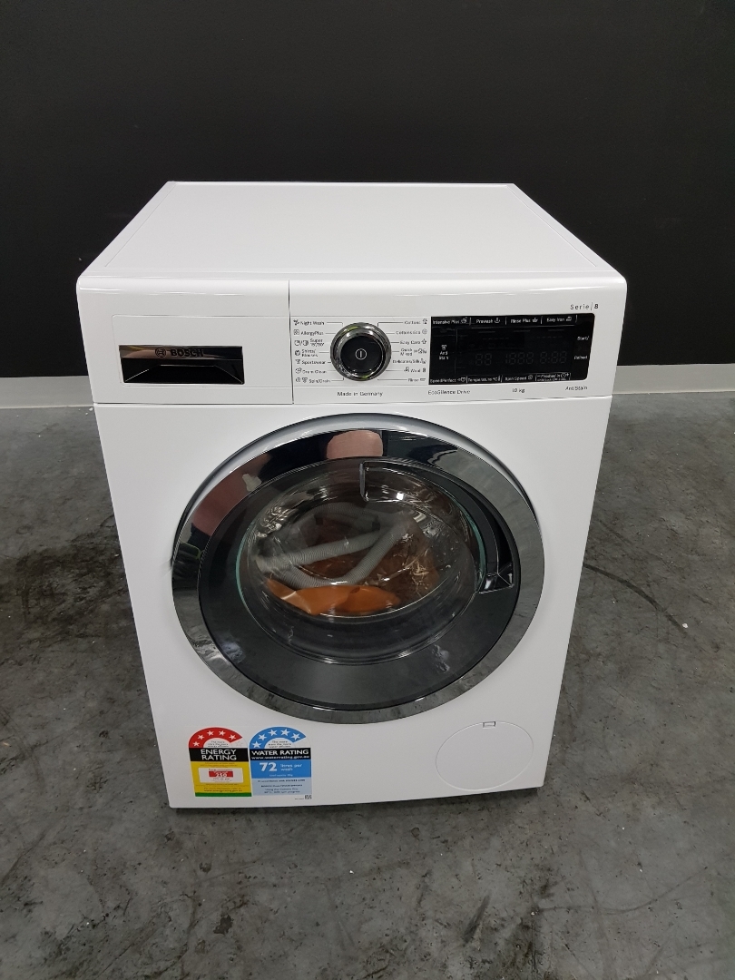 bosch serie 8 10kg front load washing machine wax32m41au review