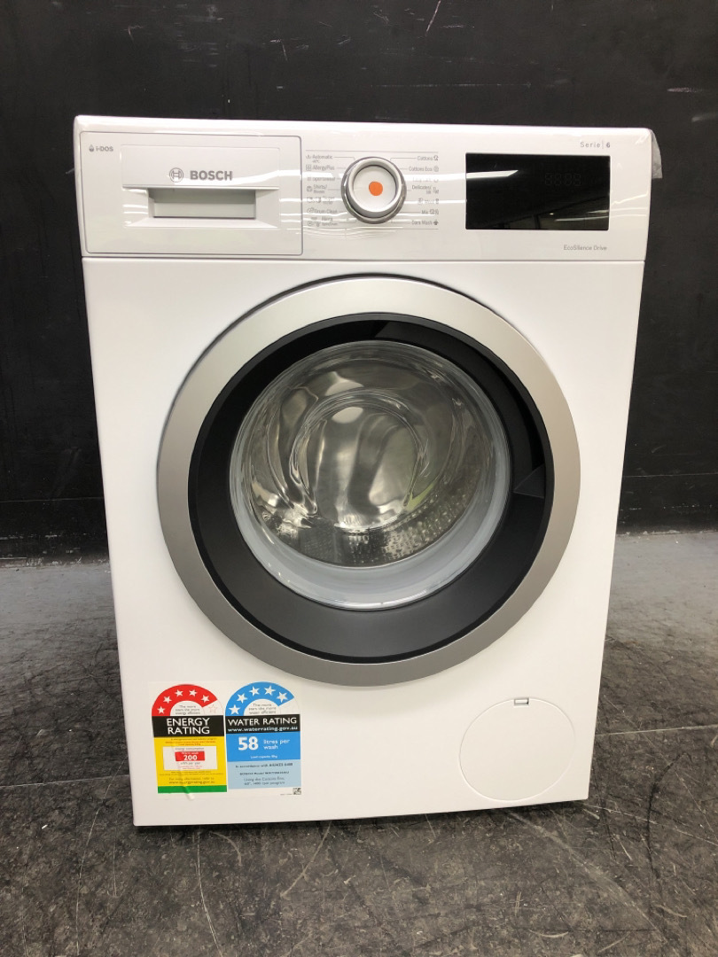 bosch 8kg front load washing machine with i dos wat28620au