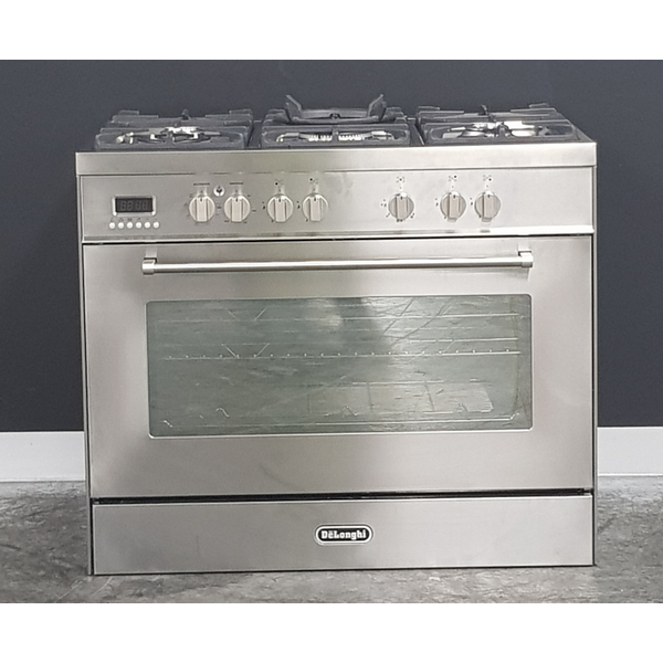 Delonghi 90cm Freestanding Dual Fuel Oven Stove DEFP907S Home